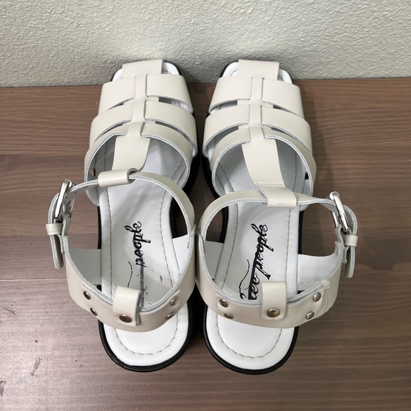 Free People Pacific Platform Fishermen Heel Sandal 7 - Picture 3 of 11